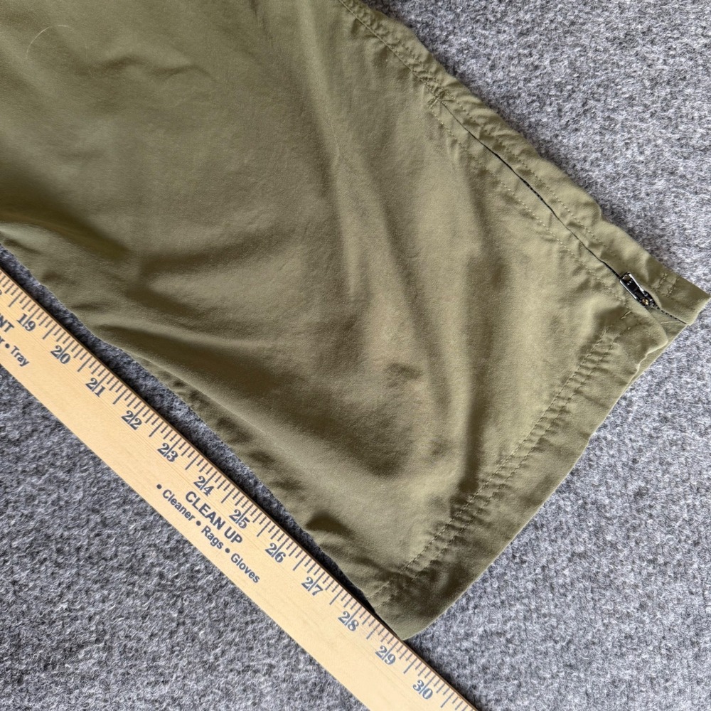 Boy Scouts Switchback Uniform Cargo Pants Mens Large 36x29 Green Convertible - Picture 5 of 8